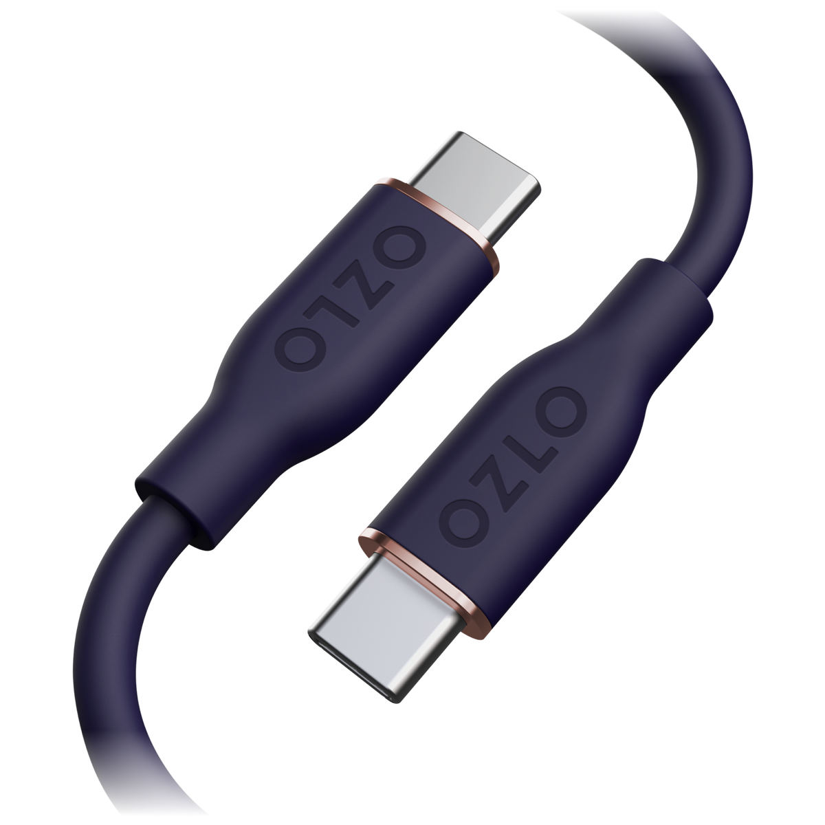 Ozlo USB-C to C Silicone Charging Cable
